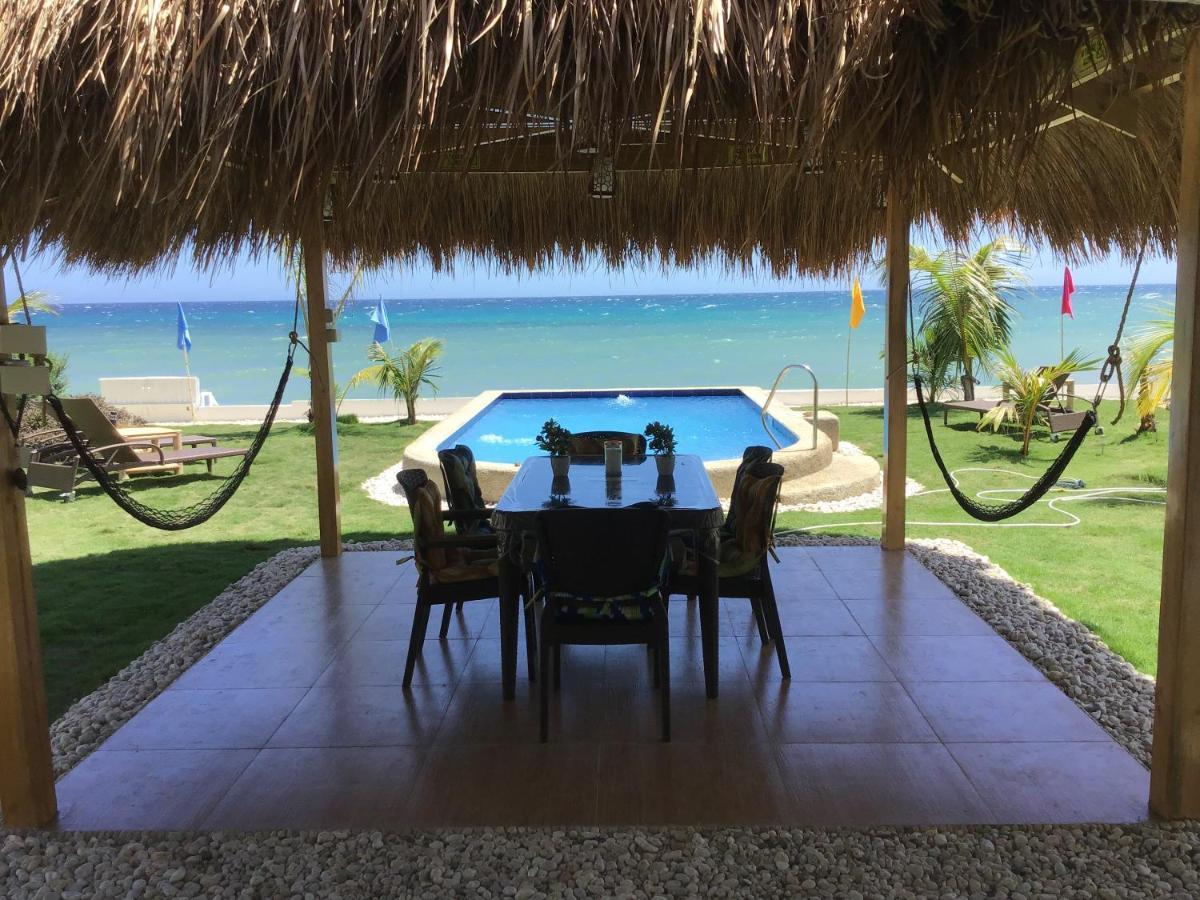 Bamboobeachvilla2 Ac New Oceanfront Pool Sunsetview Garden Kitchen Satellite Starlink Wi-Fi Dimiao Exteriör bild