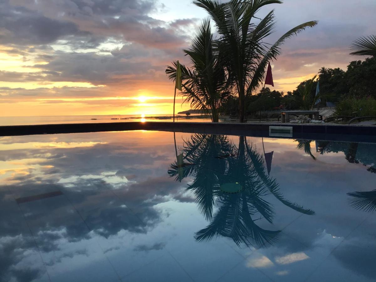 Bamboobeachvilla2 Ac New Oceanfront Pool Sunsetview Garden Kitchen Satellite Starlink Wi-Fi Dimiao Exteriör bild